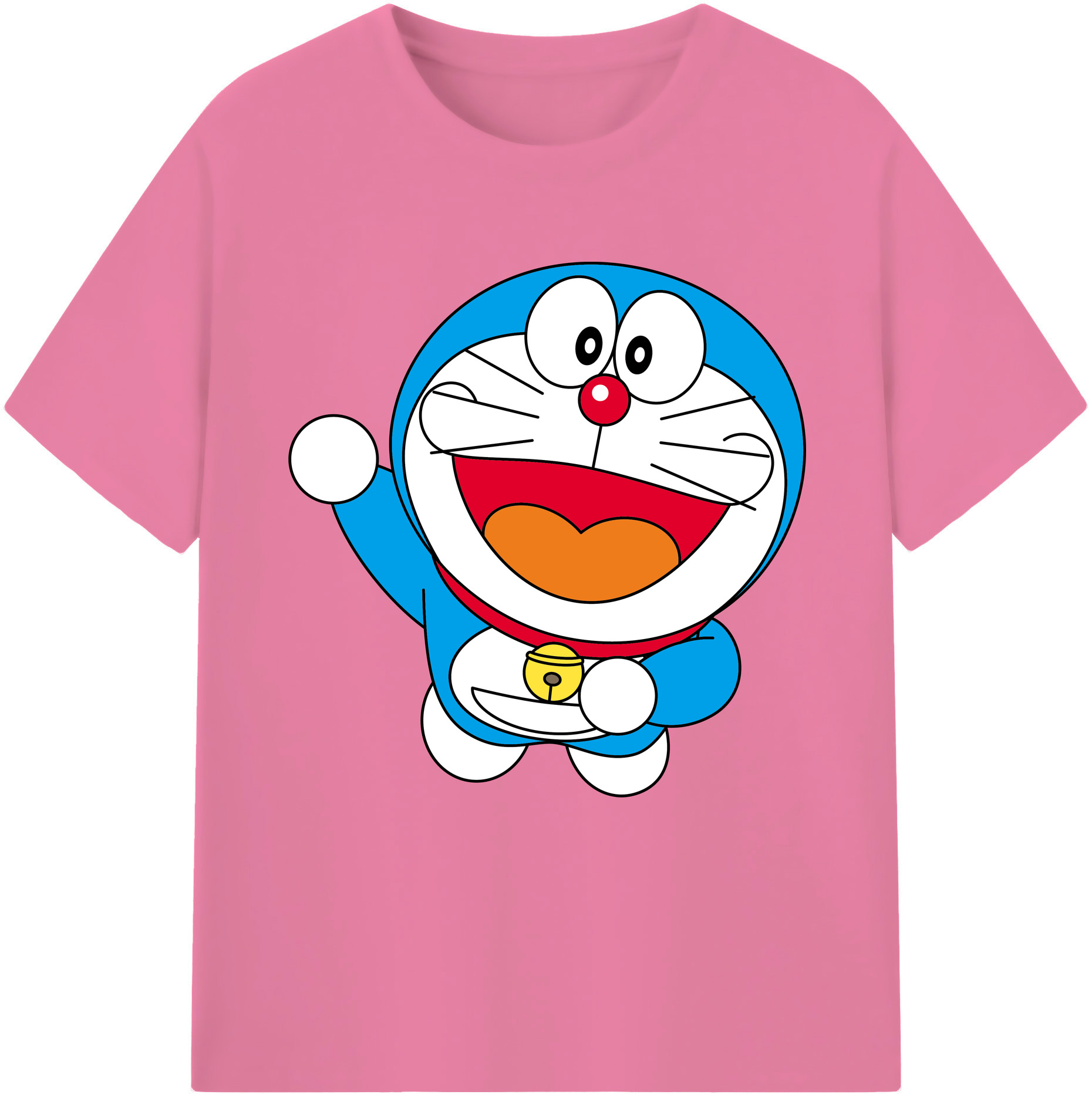 （画像用） ドラえもん Doraemon 綿100％半袖Tシャツ（フロントプリント）